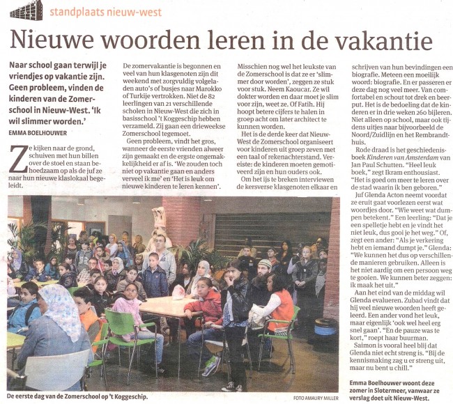 Verhaal Parool